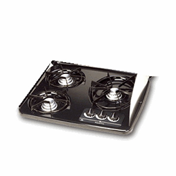 Picture of Suburban Drop In Cooktop, 3 Burner Part# 07-0333   2938ABK