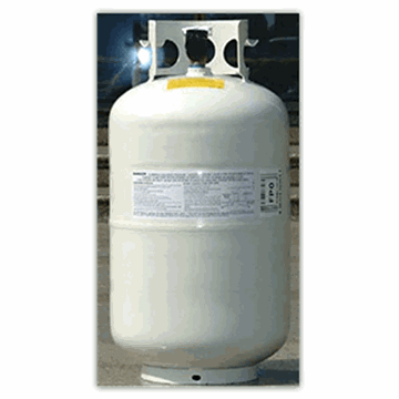 Picture of Flame King 40Lbs DOT Portable Tank, W/OPD,  White Part# 06-0617    YSN401