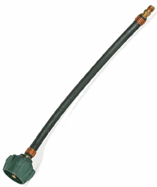 Picture of Camco LP Hose, 24", Type 1 ACME Nut X 1/4" Male Inverted Flare Part# 06-0495    59153