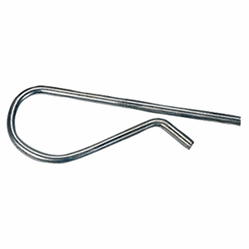 Picture of Trailer Hitch Pin Clip; Replacement For Sway Control Pin; Zinc Plated; Steel; 5/32 Inch x 2-7/8 Inch; Single Part# 30172 01001 