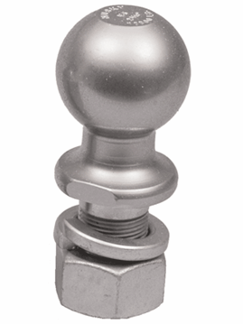 Picture of Trailer Hitch Ball; 2-5/16 Inch Ball; 14000 Pound Gross Towing Capacity; 1-1/4 Inch Shank Diameter; 2-5/8 Inch Shank Length; Chrome; Steel Part# 30678 