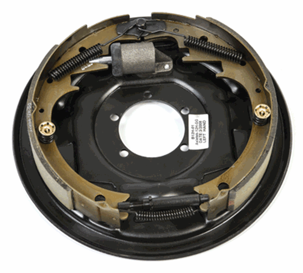 Picture of Husky Towing Trailer Brake Assembly 12" Diameter, Left Side Part# 21-0072   30786