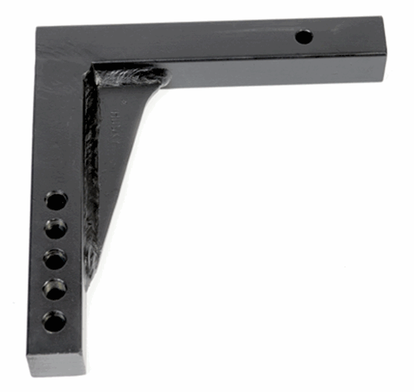 Picture of Weight Distribution Hitch Shank; 2 Inch Square; 12 Inch Shank Length; 11-3/4 Inch Rise; 13-1/4 Inch Drop; 6000 Pound Weight Shank Carrying Capacity and 14000 Weight Distribution Part# 30859 