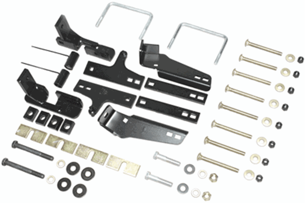 Picture of Fifth Wheel Trailer Hitch Mount Kit; 4 Piece Bracket; Bolt-On; Drilling Required Part# 31413 