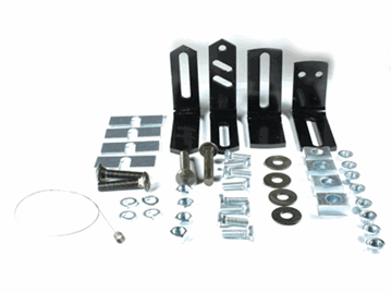 Picture of Fifth Wheel Trailer Hitch Mount Kit; 4 Piece Bracket; Bolt-On; Drilling Required Part# 31415 