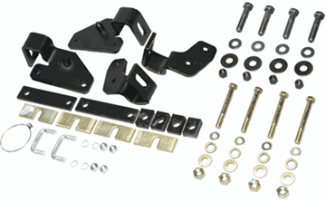 Picture of Fifth Wheel Trailer Hitch Mount Kit; 4 Piece Bracket; Clamp-On; No Drilling Required Part# 31564 