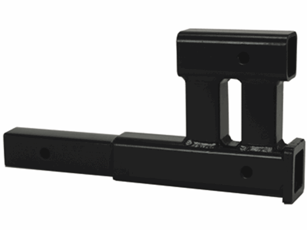 Picture of Trailer Hitch Receiver Tube Adapter; Accepts 2 Inch Carrier Tube; 400 Pound Tongue Weight Capacity; Powder Coated; Steel Part# 31650 35-946409 