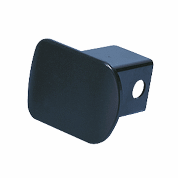 Picture of Trailer Hitch Cover; Fits 2 Inch Receiver; Pinned; Black; Plastic Part# 38446