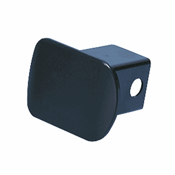 Picture of Trailer Hitch Cover; Fits 2 Inch Receiver; Pinned; Black; Plastic Part# 38446