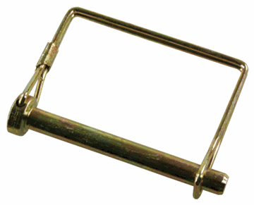 Picture of Trailer Coupler Safety Pin Clip; 5/16 Inch Diameter x 2-9/16 Inch Usable Length; With Snap Lock Bail Lock; Zinc Plated; Steel Part# 47173 01244 