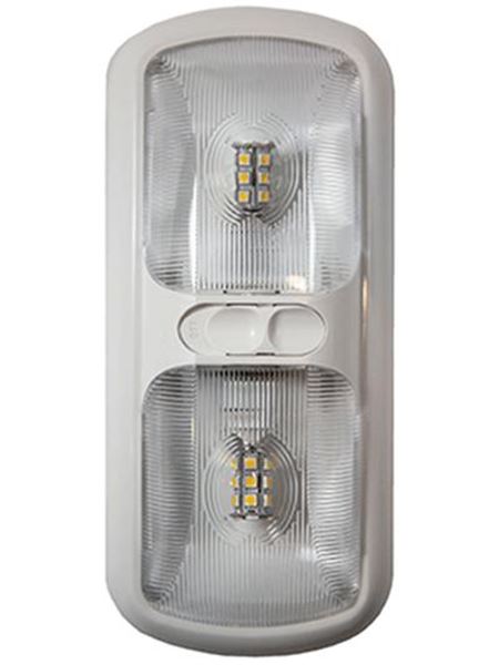 Picture of Arcon LED Double Dome Light, Soft White Part# 18-0862    20712