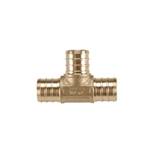 Picture of Elkhart 1/2" PEX Tee, Brass Part# 72-0831    51151