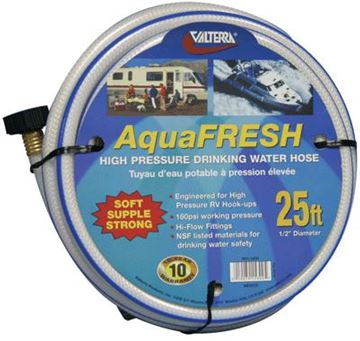 Picture of Valterra Aqua Fresh 1/2" Water Hose, 25' Part# 11-0041    W01-5300