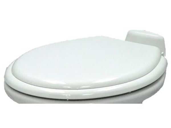 Picture of 310 SEALAND TOILET SEAT, WHITE Part# 21267 385311949 CP 539