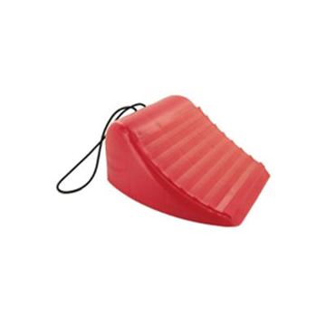 Picture of Wheel Chock; Big Chock; Red; Plastic; Single Part# 30729 A10-0914 