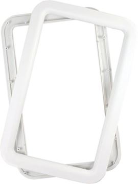 Picture of JR Products Entry Door Window Frame 15-2/3In X 23-3/4In, White Part# 20-1226    11011