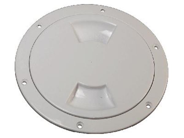 Picture of RV Designer Electrical Hatch 5In Cutout/ 6-3/4In Outer Diameter Part# 20-2004   E575