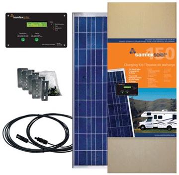 Picture of Samlex America Solar Kit 150 Watt/30Amp Part# 19-6420    SRV-150-30A