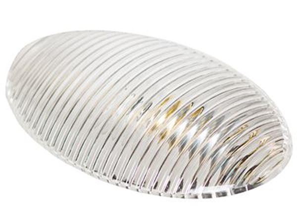 Picture of Porch Light Lens; Replacement For Arcon Porch/Utility Lights; Snap-In; 1 Per Card Part# 51299 CP 830