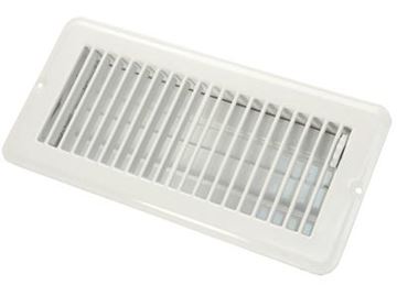 Picture of JR Products 4"x10" Heating/Cooling Register Part# 22-0482   02-29005 
