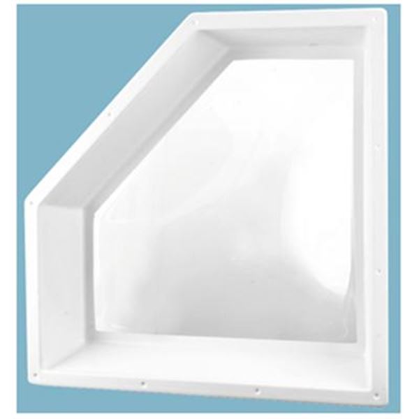 Picture of Skylight; 5 Inch High Bubble Type Dome; Mounts Inside RV; Neo Angle; For 28 Inch Length x 10 Inch Width Opening Part# 69852 NN2810 