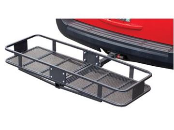 Picture of Trailer Hitch Cargo Carrier; Mounts In 2 Inch Receiver; 500 Pound Capacity; 60 Inch x 20 Inch x 6 Inch; Mesh; Folding Part# 81149 
