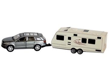 Picture of Prime Product's Toy SUV and Trailer Part# 03-3012   27-0026