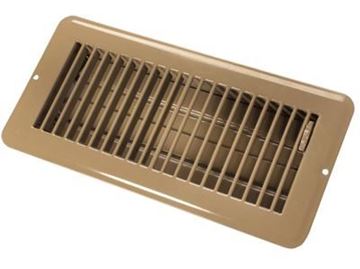 Picture of JR Products 4"x10" Heating/Cooling Register Part# 22-0483   02-29015