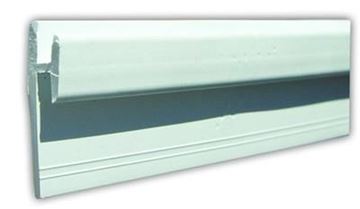 Picture of Window Curtain Track; Type D Wall Mounted Slide Track; 96 Inch Length; White; Plastic Part# 20-0952   80401