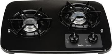 Picture of Suburban 2-Burner Drop In Cook Top Part# 18-2537    3071ABK