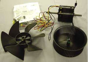 Picture of A/C CONDENSER FAN MOTOR KIT; BRISK AIR Part# 62785 3108706.916 CP 813