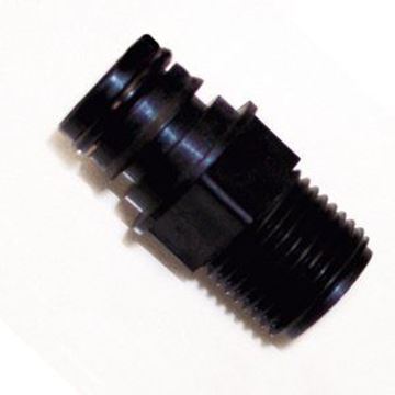 Picture of Remco 1/2" MNPT X 3/4" Quick Connect Adaptor Part# 10-0035     QTS-556