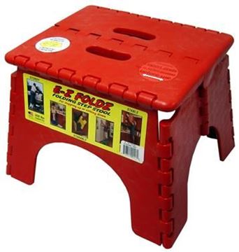 Picture of EZ FOLDZ STOOL - RED Part# 47952 101-6R CP 561