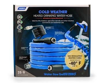 Picture of Camco Heated 1/2" Fresh Water Hose, -40F, 25' Part# 10-1961    22922
