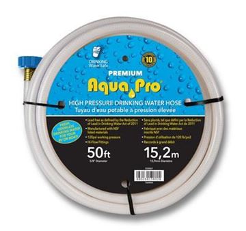 Picture of Aqua Pro 5/8" Fresh Water Hose, 50' Part# 62-2469     W20867