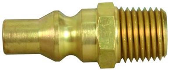 Picture of JR Products Hose Connector, 1/4" MPT X Male QC Part# 06-0115    07-30445