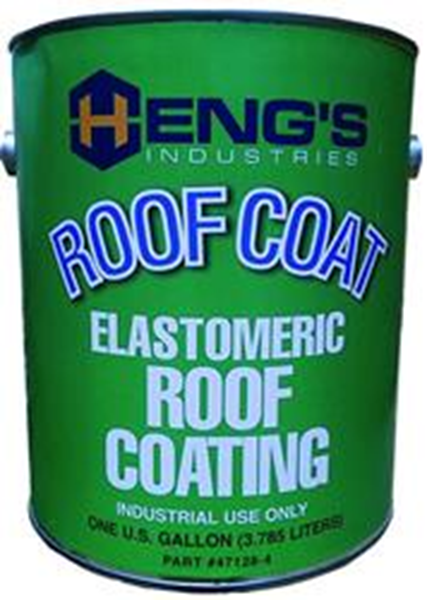 Picture of Heng's Elastomeric Roof Coating, White, 1 Gallon Part#  13-0741    47128-4