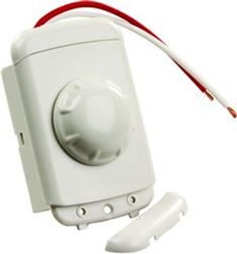 Picture of JR Products Rotary Dimmer Switch 12V White Part# 19-2606   15235