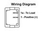 Picture of JR Products Rocker On/Off Switch 14V White Part# 19-0175   12035