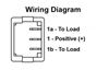 Picture of JR Products Rocker On/Off Switch 14V Black Part# 19-2101   13095