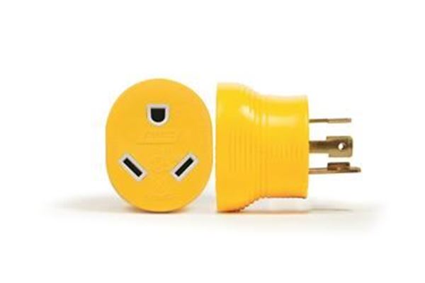 Picture of Camco Cord Adapter For Connecting Generator With L5-30/ L14-30 Part# 19-1392    55338