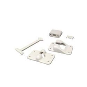 Picture of Lippert T-Stle door Catch, 6In, White Part# 20-1477    381412
