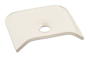 Picture of Side Molding End Cap; 1-3/8 Inch x 1-1/4 Inch Size; Colonial White; 10 Per Carton Part # 20-3610  021-39204