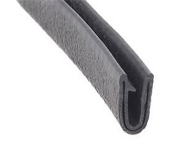 Picture of BLACK CLIP ON TRIM SEAL Length: 50' Part# 13-1007    018-3006
