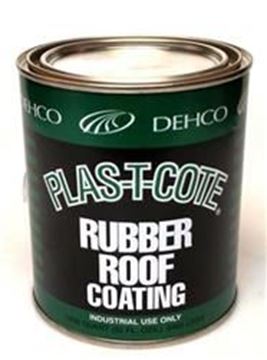 Picture of Heng's Plas-T-Coat Rubber Roof Coating, White, 1 Gallon Part# 13-0547    16-44128-4