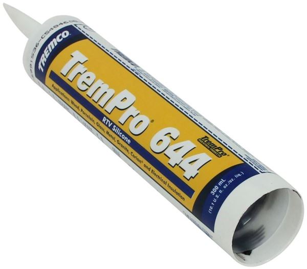 Picture of TremPro Chemtron Sealant, 10Oz Tube, Aluminum Part# 12-4172    64481065 323