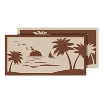Picture of Faulkner Reversible Patio Mat, 9Ft X 18Ft, Palm Tree Part# 01-5823     53001