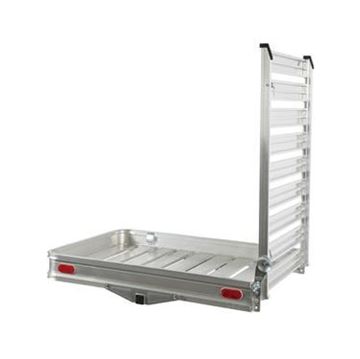 Picture of Trailer Hitch Cargo Carrier; With Ramp; Fits 2 Inch Trailer Receiver; 500 Pound Capacity; 50 Inch Length x 30-1/4 Inch Width Platform  Part# 88133