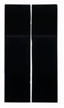 Picture of Dometic Fridge Door Panels, Black Acrylic Part# 81-1165    3106863.180C  9108750664