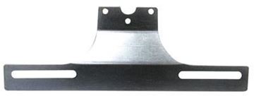 Picture of Peterson Mfg License Plate Bracket, Steel, Black Part# 18-1433    V25900-09